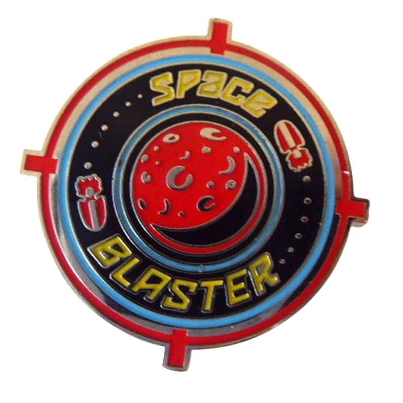 Space Blaster - Stitch Gamer Pin Set GameStop Exclusive