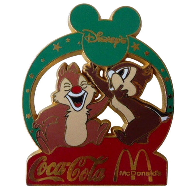 Coca-Cola / McDonald's - Chip and Dale - Dark Green
