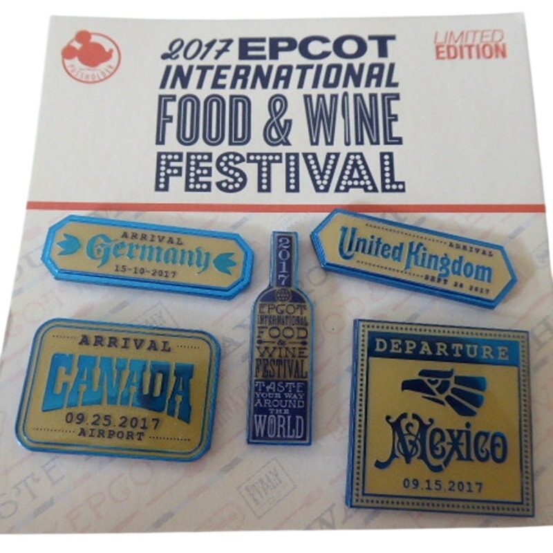 Epcot Food & Wine Festival 2017 Passholder Wine Labels