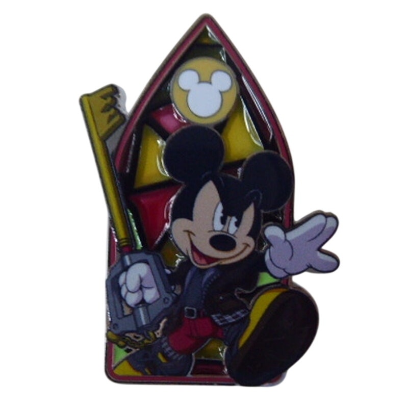 MII Mickey Kingdom Hearts Window Mystery Stained Glass