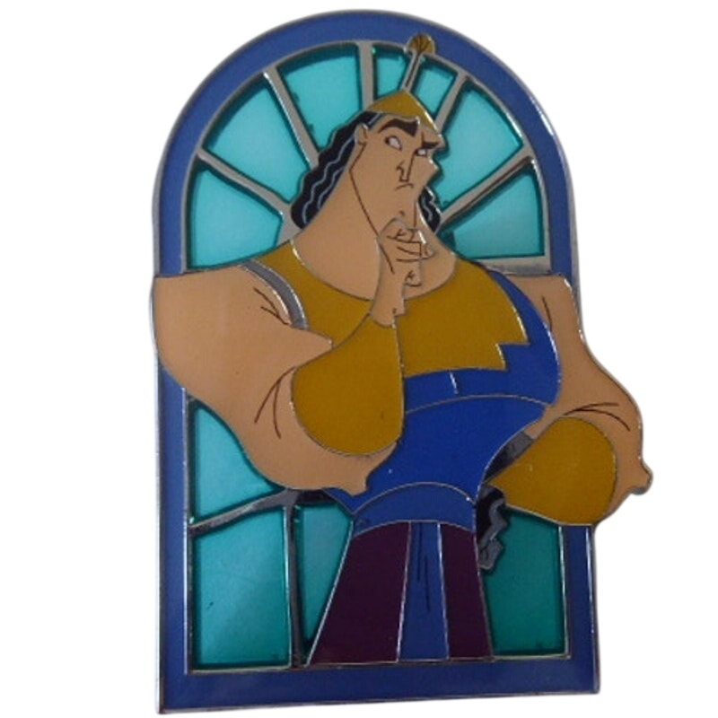 Emperor's New Groove Characters Stained Glass Window Kronk