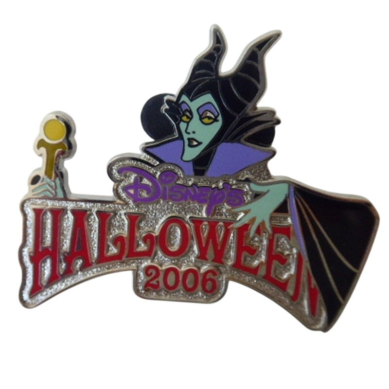Japan Maleficent Logo Halloween 2006 Pin Rally - TDL