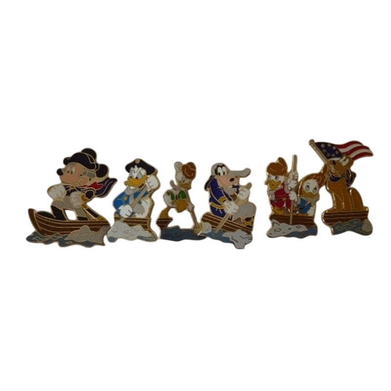 Mickey Friends George Washington Crossing the Delaware
