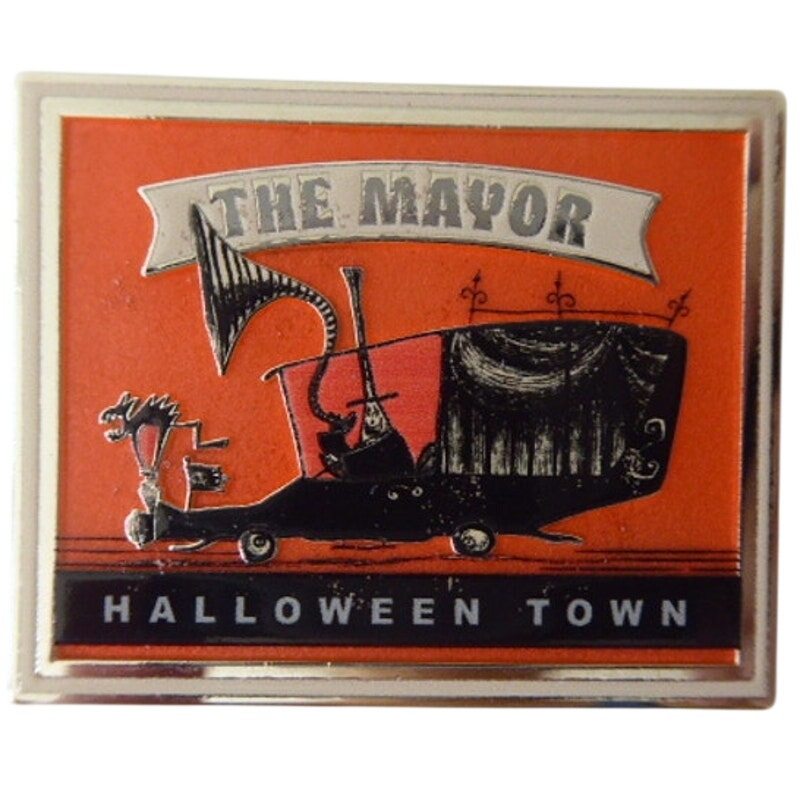 The Mayor Halloween Town Nightmare Before Christmas Matchbox