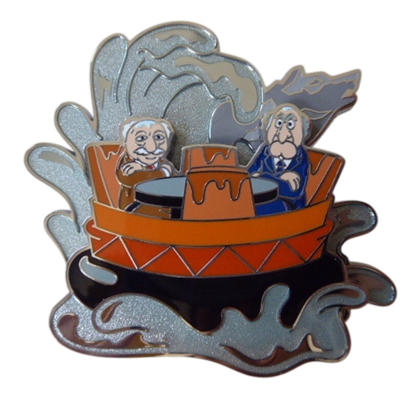 Statler Waldorf Ride Grizzly River Run Muppets at DCA