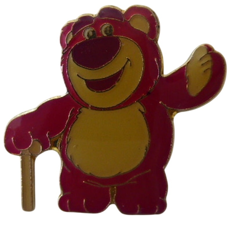 Lotso Bear Holding Cane and Waving
