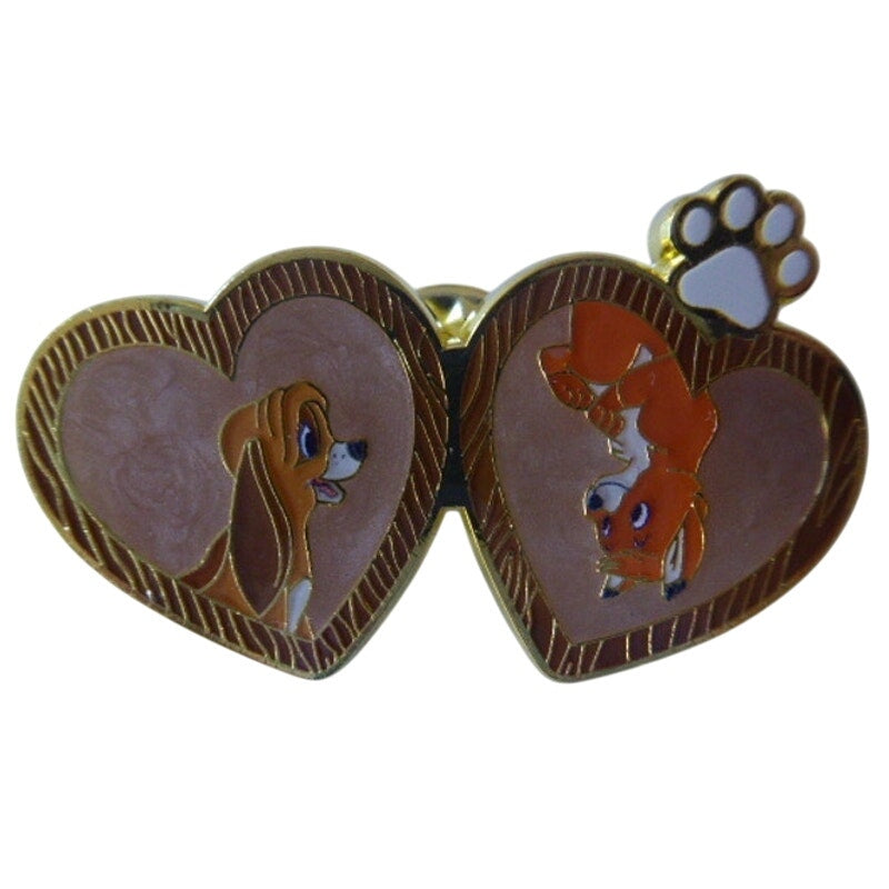 Loungefly - Tod and Copper - Animals Heart Lockets