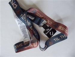 Disney Trading Pin Black Spire Outpost Reversible Lanyard