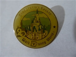 Disney Trading Pin 1009 WDW - 20th Anniversary - Cinderella's Castle