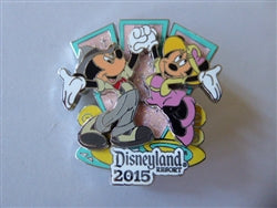 Disney Trading Pin 107949 DLR - 1950's Dancing Mickey and Minnie