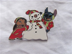 Disney Trading Pin 108242 'Lilo and Stitch' Pin Trading Starter Set (Lilo and Stitch building a snowman ONLY)