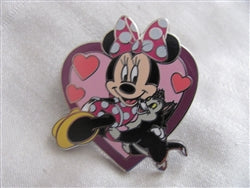Disney Trading Pin 108609: Minnie and Figaro Heart Starter Set - One pin only