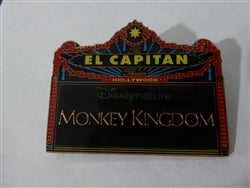Disney Trading Pin 108754 DSSH - Monkey Kingdom Marquee