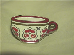 DLR - 2015 Hidden Mickey Mad Tea Party Cups - Burgundy
