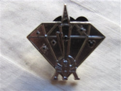 Disney Trading Pin 112229 DLR - 2015 Hidden Mickey Diamond Attractions - Spaceship Earth Chaser