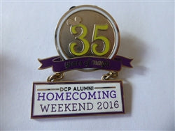 Disney Trading Pin 113542 Cast Member - DCP Alumni Homecoming Weekend 2016 - 35 Years of Magic