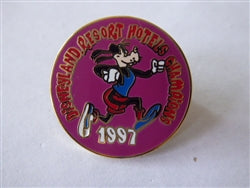 Disney Trading Pin 1146 Disneyland Resort Hotels Champions 1997 (Goofy Running)