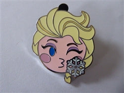 Disney Trading Pin 125092 HKDL - Emoji Blitz Mystery Tin - Elsa ONLY