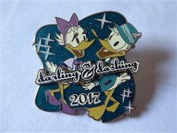 Disney Trading Pin 125211 Dapper Day Fall 2017 - Darling and Dashing - Donald and Daisy