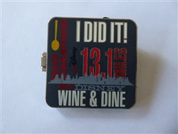 Disney Trading Pin 125261 WDW – runDisney Wine & Dine Half Marathon Weekend 2017 - Half Marathon - I Did It!