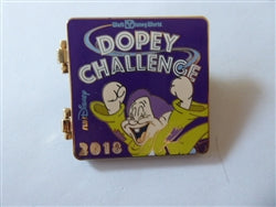 Disney Trading Pin 126607 WDW - runDisney Marathon Weekend 2018 - 25th Anniversary - Dopey Challenge I Did It!