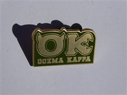 Disney Trading Pin 129867 DS - Monsters University Fraternity Set- Oozma Kappa