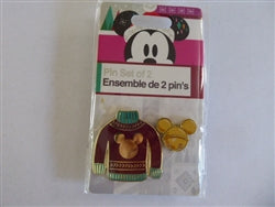 Disney Trading Pin 131460 DS - Holiday 2018 - Red Sweater Set