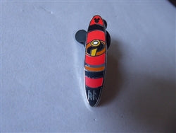 Disney Trading Pin 131647 DLR - Hidden Mickey 2018 - Surfboard - Mr. Incredible