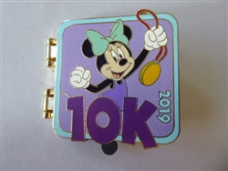 Disney Trading Pin 132191 WDW - Minnie - I Did It - 10k - runDisney - Marathon Weekend 2019 - Hinged