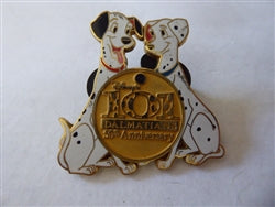 Disney Trading Pin 133283 D23 - 101 Dalmatians - Pongo & Perdita - Artist Proof