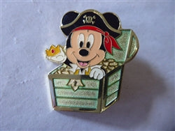 Disney Trading Pin 133439 TDR - Mickey Mouse - Pirate Chest - Game Prize - TDS