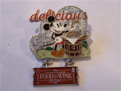 Disney Trading Pin 133670 DCA - Food & Wine Festival 2019 - Logo