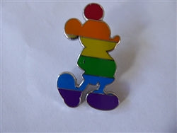 Disney Trading Pins 136171 DLP - Rainbow Mickey Silhouette