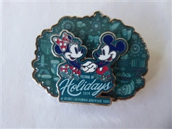 Disney Trading Pin 137379 DCA - Holiday 2019