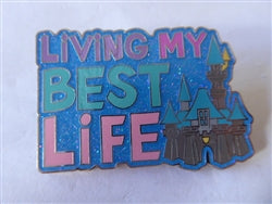 Disney Trading Pin 140495 'Living My Best Life' Fantasyland Castle