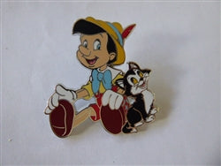 Disney Trading Pin 140614 DLP - Pinocchio and Figaro
