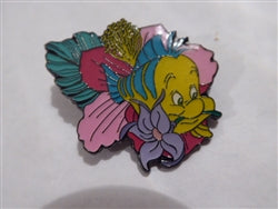 Disney Trading Pin 141368 Loungefly - Floral Sidekick Mystery - Flounder