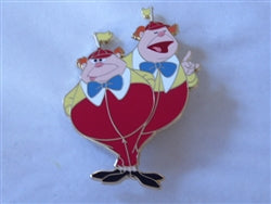 Disney Trading Pins 145200 DLP - Tweedledee Tweedledum - Eleonore Bridge Alice in Wonderland Collection - Signed