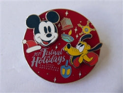 Disney Trading Pin 145230 DCA - Mickey and Pluto - Festival of Holiday
