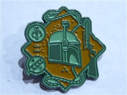 Disney Trading Pin 145404 - Boba Fett Icons - Star Wars Mandalorian