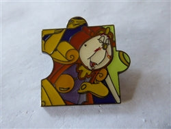 Disney Trading Pin 145561 Loungefly - Cogsworth - Beauty and the Beast Puzzle