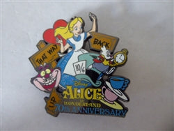Disney Trading Pins 145690 DS - Alice in Wonderland - 70th Anniversary