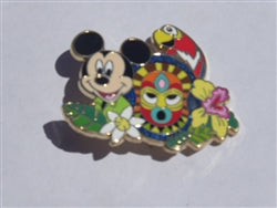 Disney Trading Pins 146218 DL - Mickey - Enchanted Tiki Room - Annual Passholder