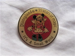 Disney Trading Pin 1463 DL - 35 Years of Magic Set - It's a Small World (Minnie Mouse)