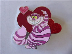 Disney Trading Pin 146374 DLP - Cheshire with Hearts