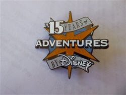 Disney Trading Pin 146517 ABD - 15 Years of Adventures by Disney
