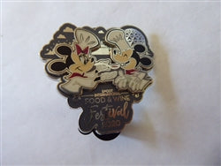 Disney Trading Pin 147035 WDW - Chef Mickey and Minnie - Epcot Food & Wine Festival 2020