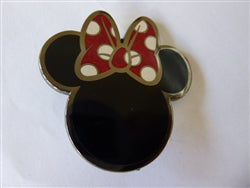 Disney Trading Pin 147563 DLP - Black Minnie Mouse Head