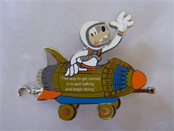 Disney Trading Pin 147977 DLR - Goofy - Space train