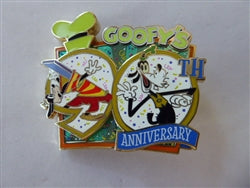 Disney Trading Pin 148193 Hawaiian Holiday and Mickey Shorts - Then And Now - Goofy 90th Anniversary